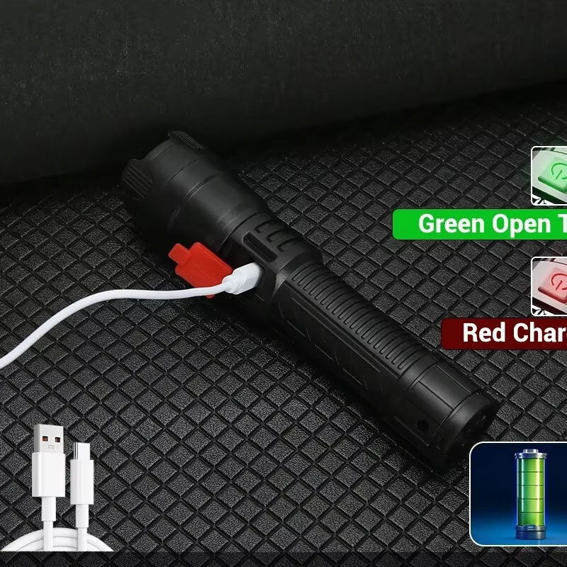 Hoge Sterke LED-zaklampen 2000 - Outdoor Adventure Camp recensie en prijs