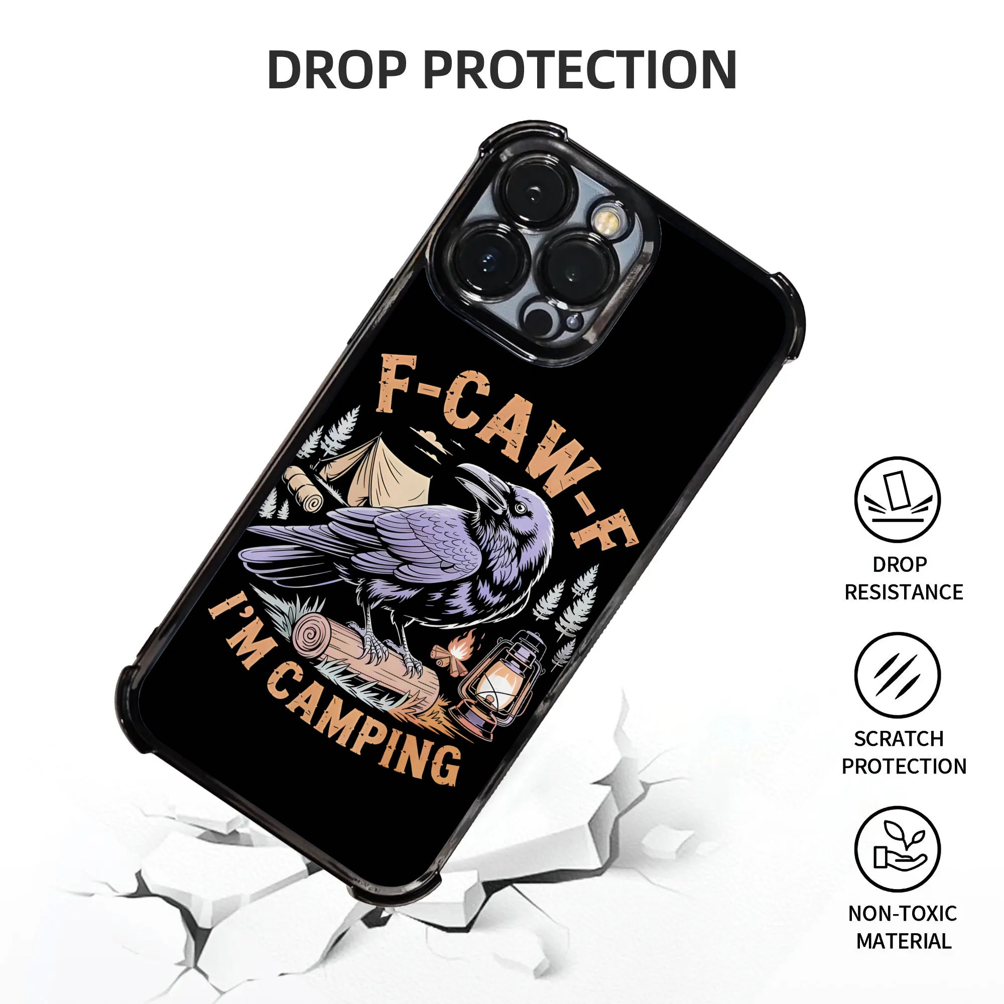 Grappige Raven F CAW F Ik ben  - Outdoor Adventure Camp recensie en prijs