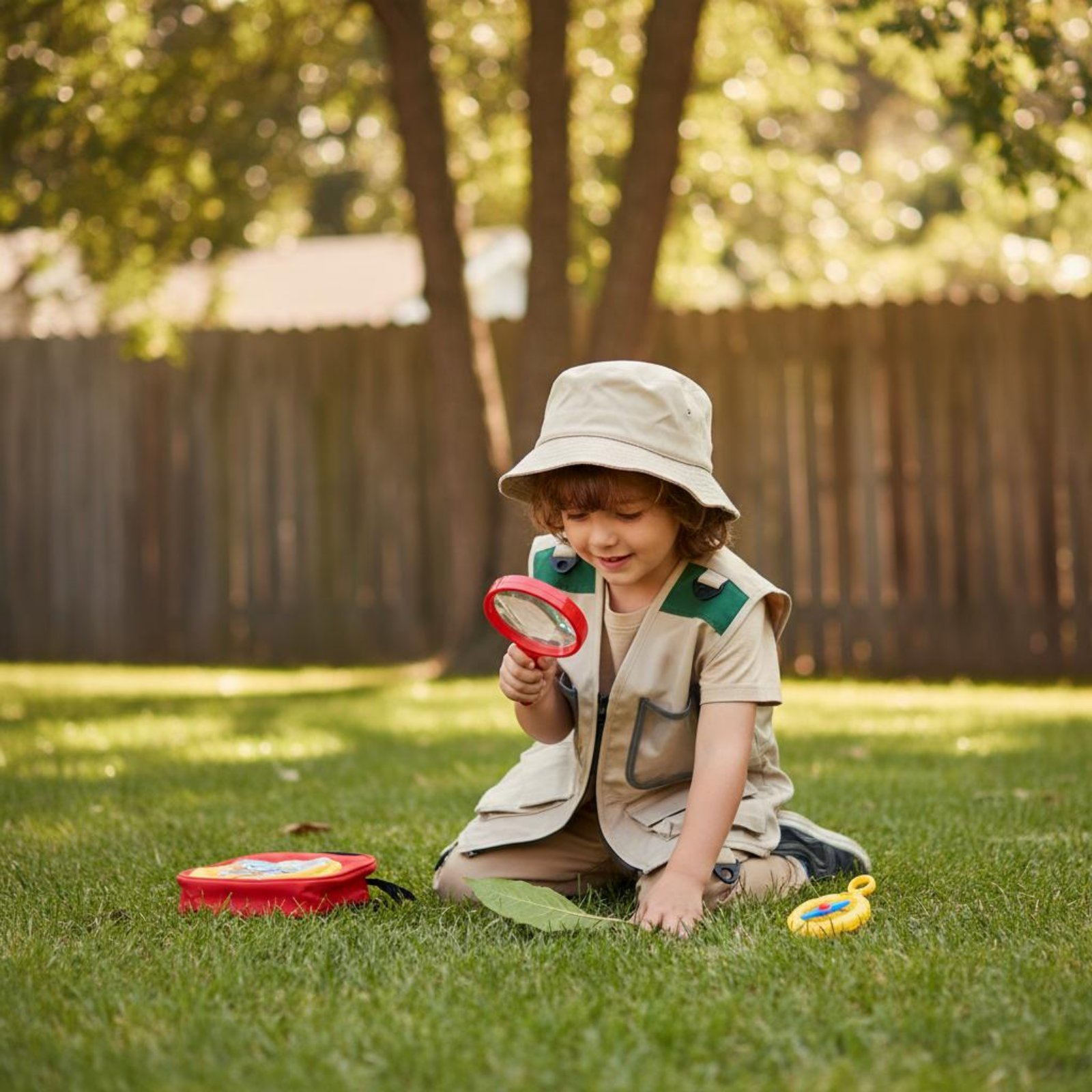 Kinderen Explorer Vest & Hoed  - Outdoor Adventure Kids Party recensie en prijs