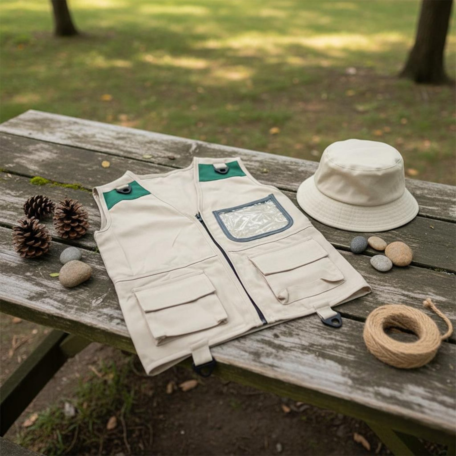 Kinderen Explorer Vest & Hoed  - Outdoor Adventure Kids Party recensie en prijs