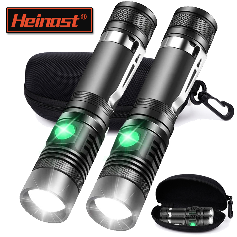 Oplaadbare T6 Handzaklamp Gebr - Outdoor Adventure Camp recensie en prijs