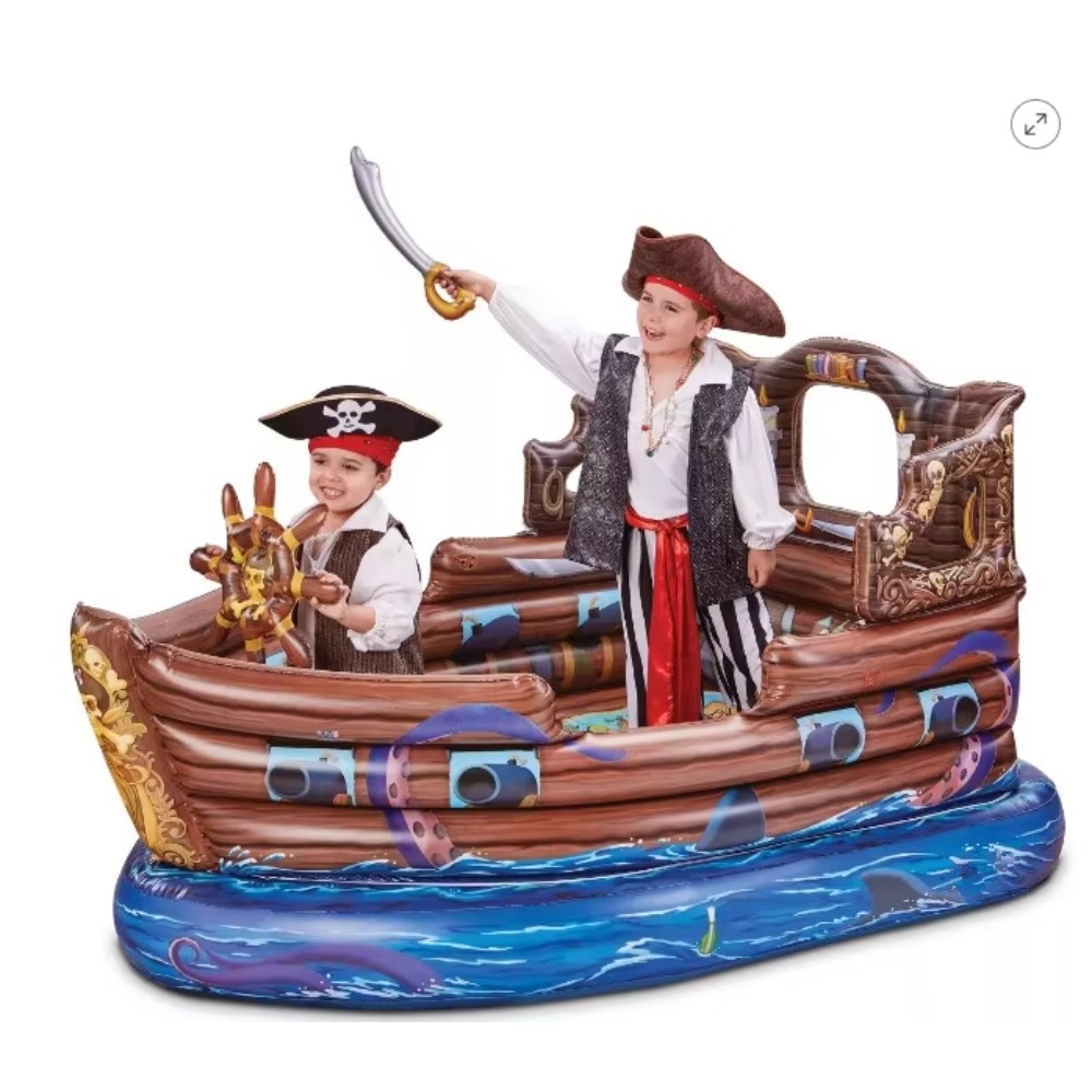 Avontuur wacht! Opblaasbaar pi - Outdoor Adventure Kids Party recensie en prijs