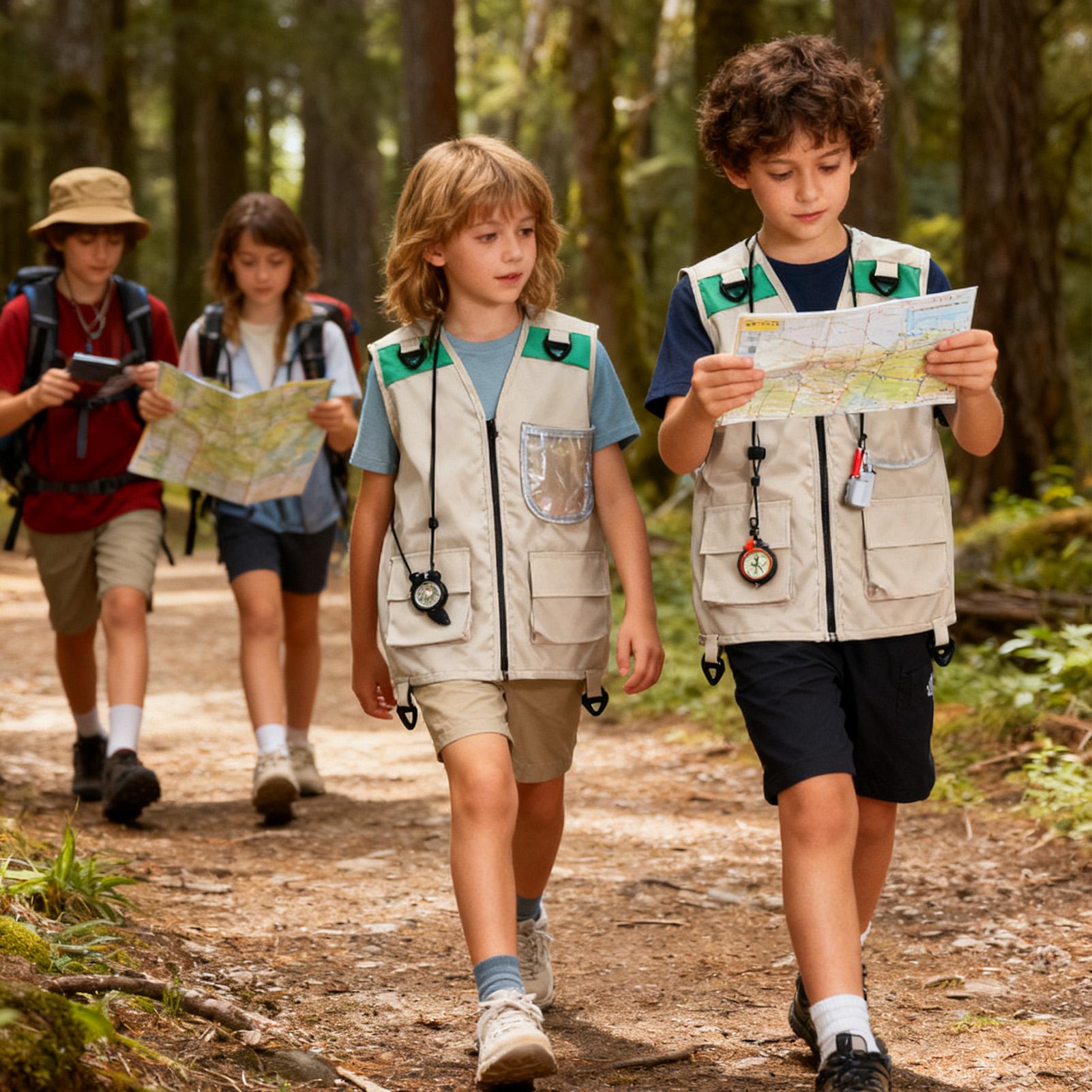Visvest Kinderen Explorer Vest - Outdoor Adventure Kids Party recensie en prijs