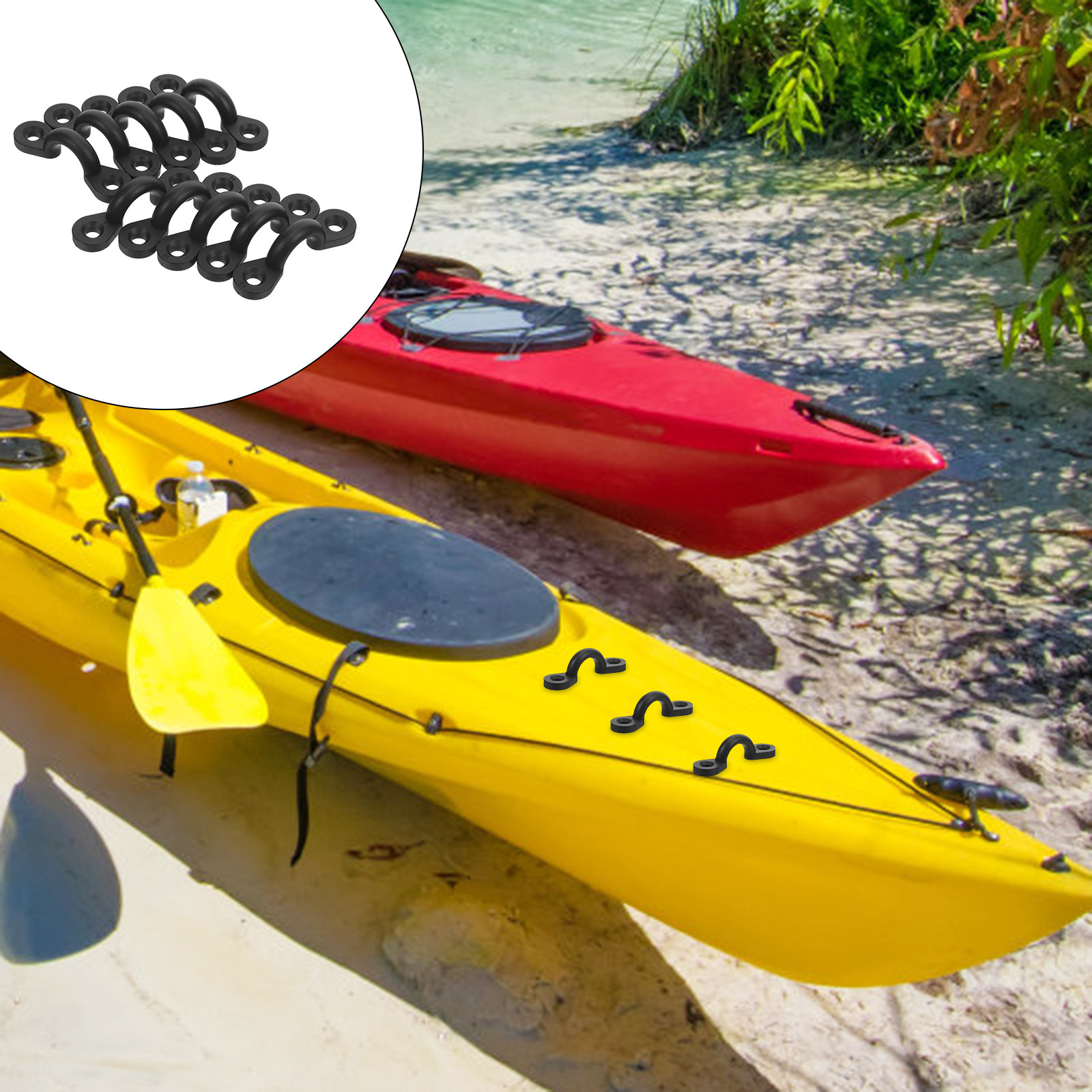 20 Stuks Kajak Anker Cleat Pad - Outdoor Adventure Kayak recensie en prijs