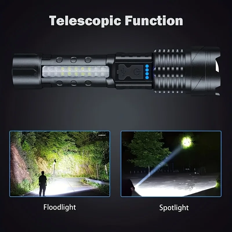 Krachtige XHP50 LED-zaklamp Wa - Outdoor Adventure Camp recensie en prijs