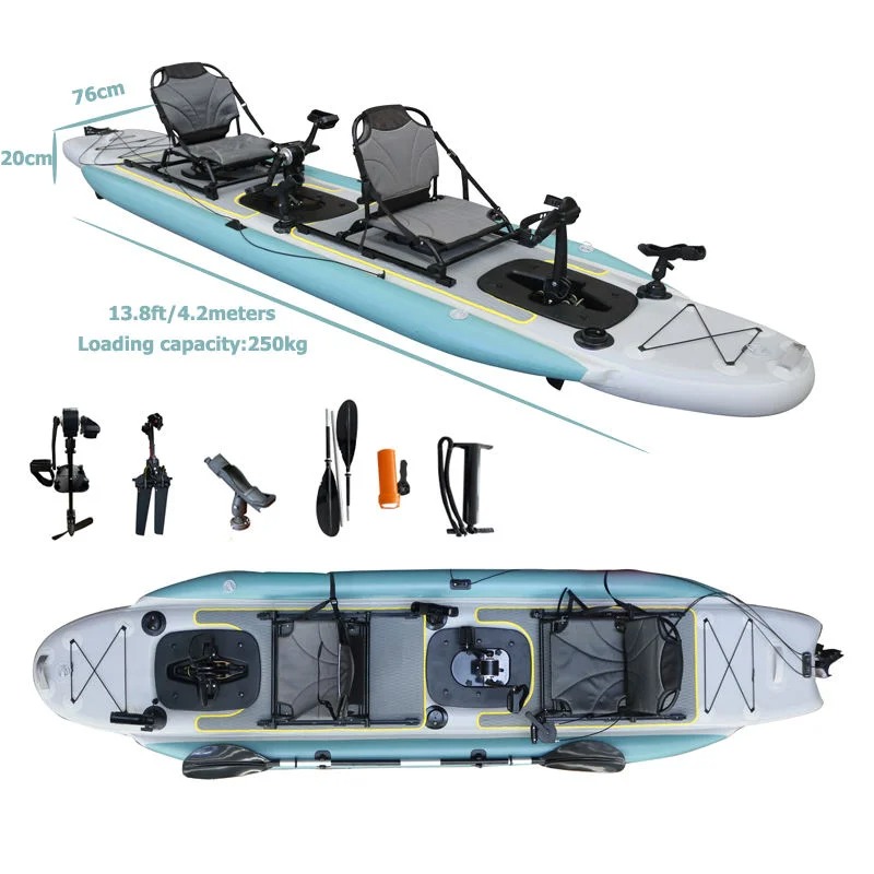 14ft Opblaasbare Tweepersoons  - Outdoor Adventure Kayak recensie en prijs