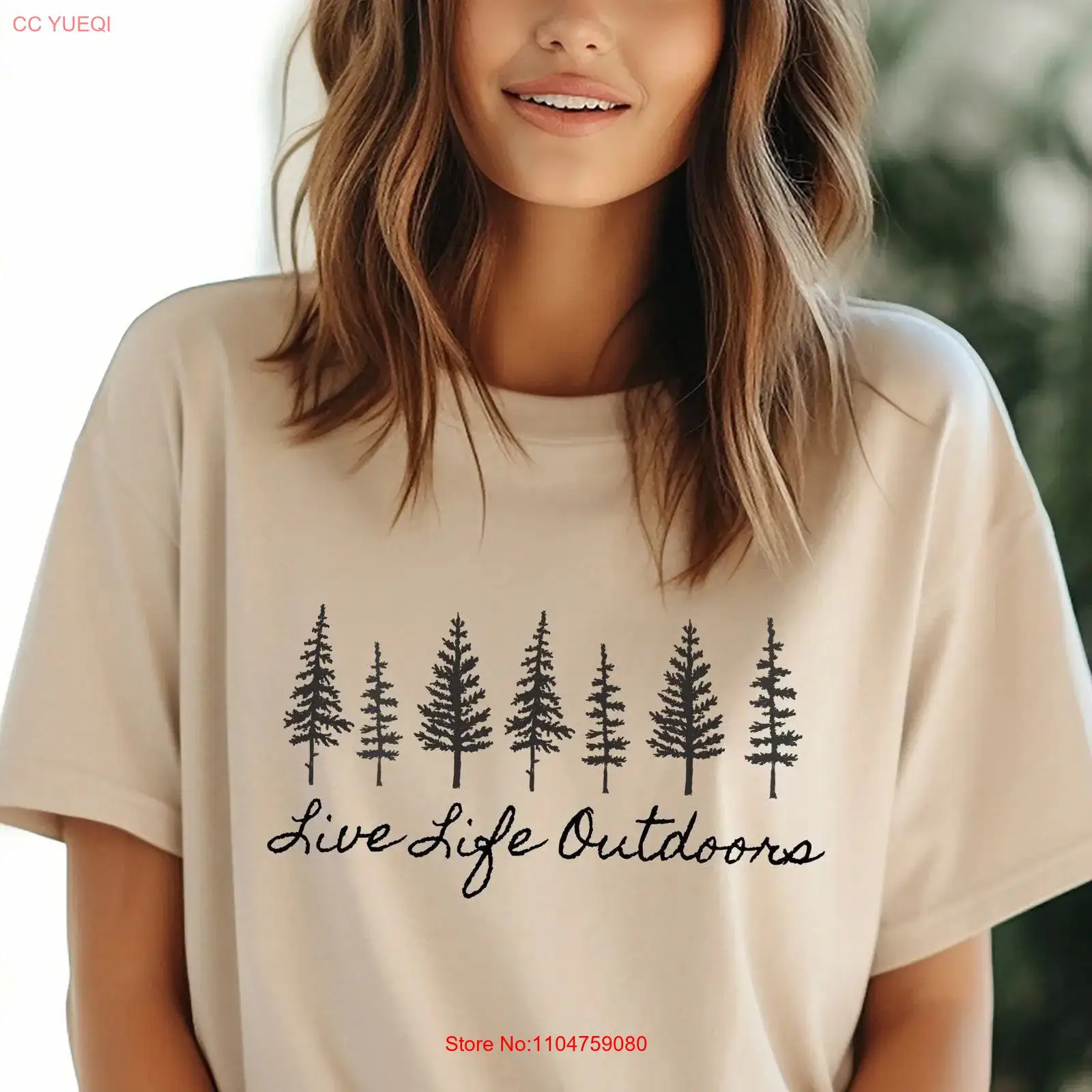 Camping T-shirt Leef het leven - Outdoor Adventure North West recensie en prijs